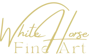 white horse fine art logo footer